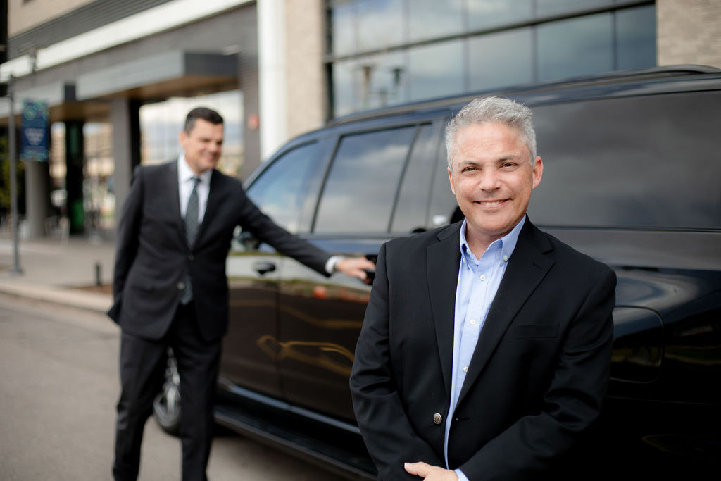 Denver corporate chauffeur service luxury SUV executive transportation